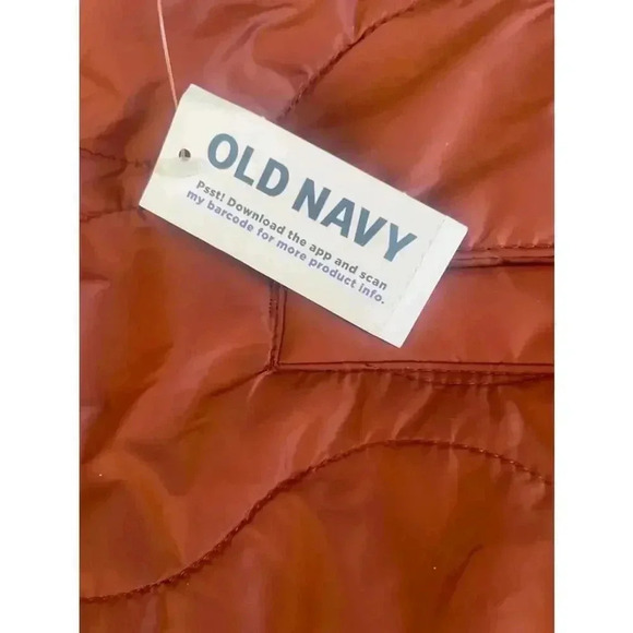 NWT Old Navy Girl’s Cropped Quilted Vest Size 14-16 XL Rustic Color - Picture 4 of 9